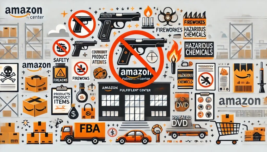 Prodotti vietati da Amazon